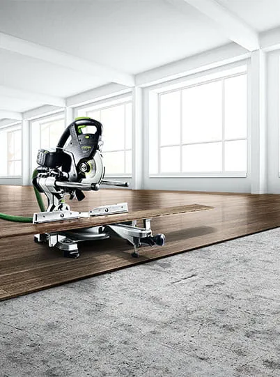 Die neue Kapp-Zugsäge Kapex KS 60 von Festool.