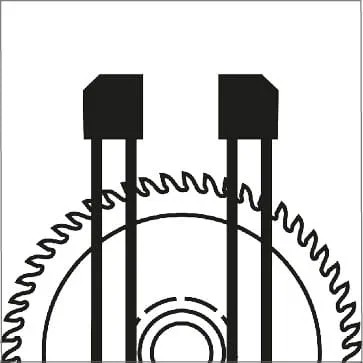 Zahnformen - Flachzahn mit wechselnder Fase