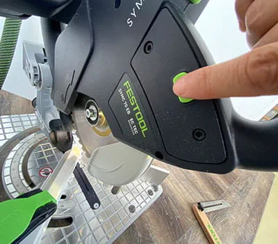 Le cas échéant, repousser les règles de butée en arrière