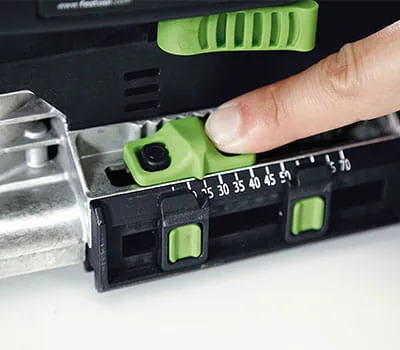 Réglage profondeur de fraisage