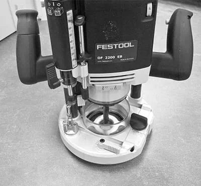  Utilisation d'une grande défonceuse