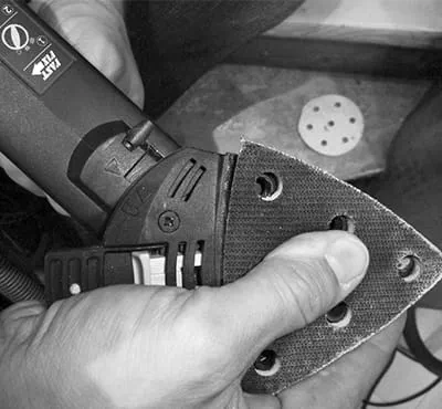 Feinschliff von Eckbereichen