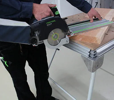 Trittstufen aussägen