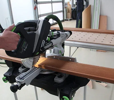 Belagsdielen zuschneiden