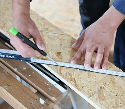 Réalisation du gabarit