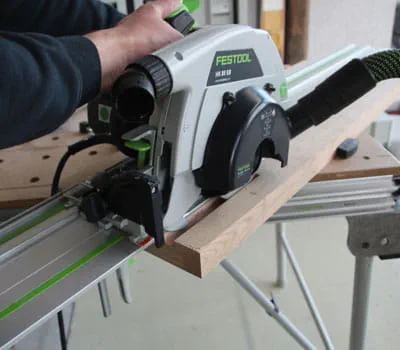 Trittstufen zuschneiden und vorbereiten