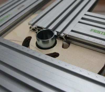 Oberfräse vorbereiten