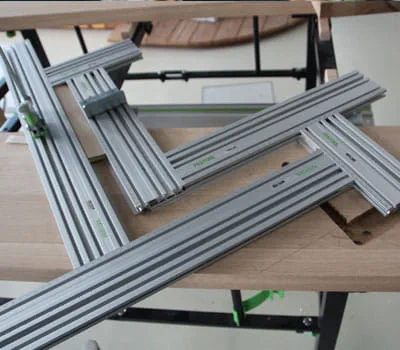 Frässchablone vorbereiten