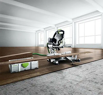 Die neue Kapp-Zugsäge Kapex KS 60 von Festool.